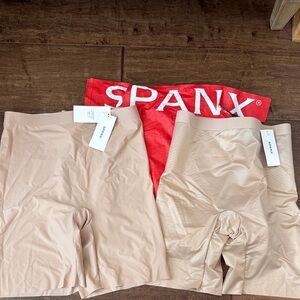 SPANX Shapewear Shorts Duo in Beige